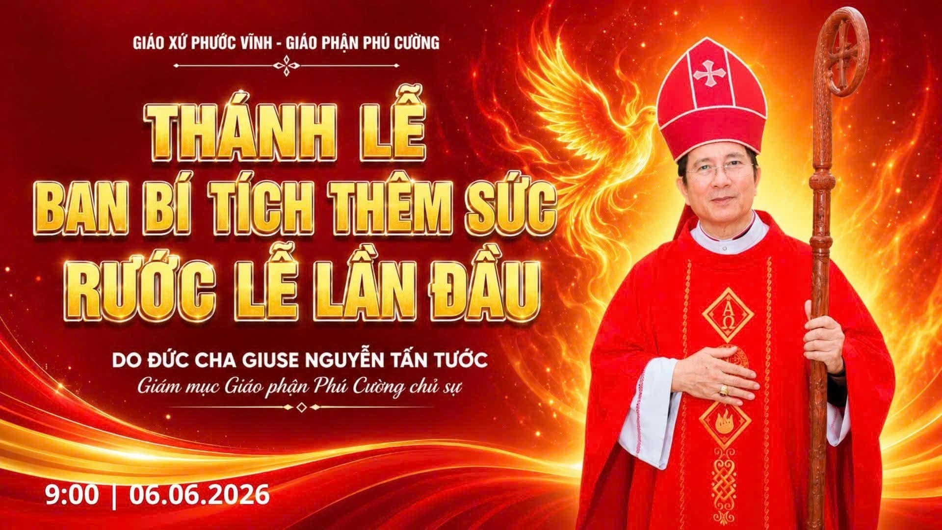Giáo xứ Phước Vĩnh: Thánh lễ ban Bí tích Thêm sức và Rước lễ lần đầu